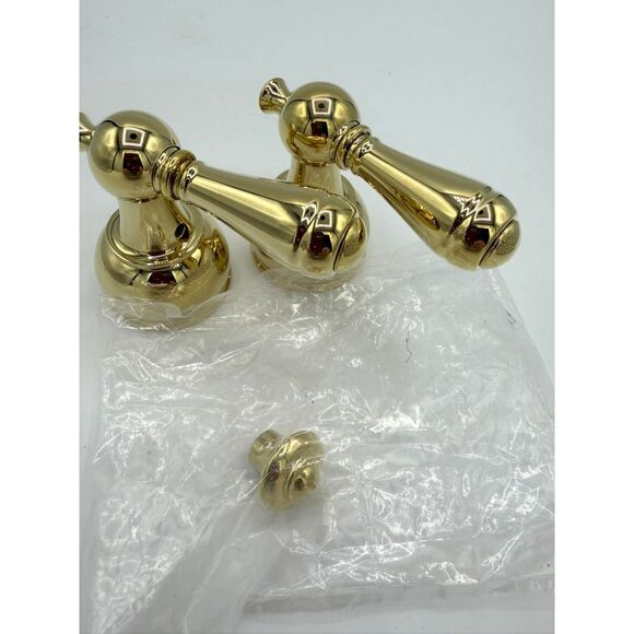 Delta Other - Delta Metal Lever Handle Sets in Brilliance Polished Brass, Models H215PB New